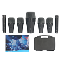 Microphone omnidirectionnel professionnel de studio de haute qualité 900 Drum pour l'enregistrement professionnel avec étui, idéal pour les performances en direct et les groupes.
