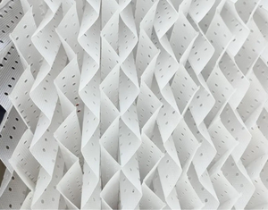 Emballage structuré en plastique pour laveur de soude caustique Chlor-Alkali, résistant aux acides et aux alcalis, découpe personnalisable, grande surface spécifique - Product Image 5
