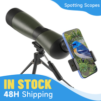 Télescope monoculaire zoom K9 25-75x70, lunette d'observation pour l'observation des oiseaux, le camping, la chasse en plein air, les voyages, les événements sportifs