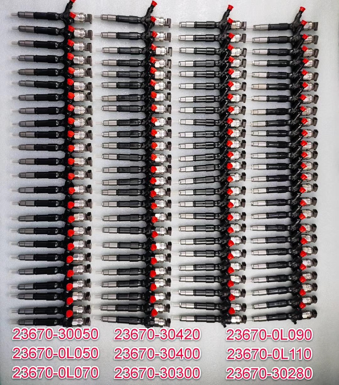 diesel fuel common rail injector  295900-0210  23670-30450 for Hilux 2KD for toyota