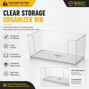 Hot-Selling 201 Disposable Food Storage Boxes Modern <strong>Rectangular</strong> Folding PVC PE Organizers Eco-Friendly Storage Cabinets - Product Image 1