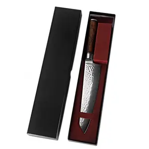 स्टॉक में दमिश्क शेफ चाकू 8 इंच पेशेवर हस्तनिर्मित दमिश्क स्टेनलेस स्टील रसोई चाकू