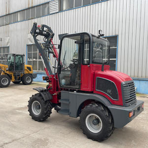 Лидер продаж, мини-погрузчик на колесах 0,8 тонн, двигатель высокого качества, двигатель и двигатель из Китая - Product Image 4