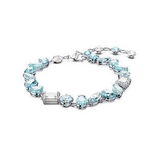 Advanced Female Crystal <strong>Necklace</strong> and Bracelet Set Unique Design with Dopamine Contrast <strong>Candy</strong> Jewelry - Product Image 3