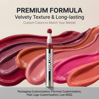 Fard à joues liquide de luxe de haute qualité OEM, logo personnalisé, marque privée, maquillage imperméable, blush liquide pour les joues et les lèvres