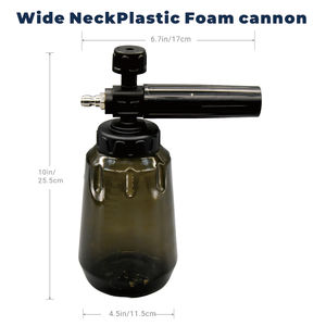 Canhão de Espuma de Neve Profissional em Plástico com Câmara de Espumação em Múltiplos Estágios para Espuma Mais Densa e Duradoura - Product Image 4