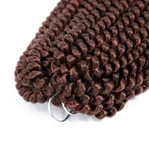 Leilong 8'' Tresses synthétiques pré-torsadées Black Beauty, cheveux colorés <span class=keywords><strong>avec</strong></span> Passion Spring Locs pour tressage - Product Image 5