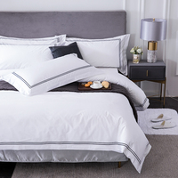 Fabricant professionnel de draps de style hôtelier de qualité supérieure, collection de linge de lit de luxe, ensemble de couette, vente en gros