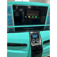 Ensemble de sièges de luxe pour voiture d'affaires, avec table d'accoudoir et tablette, sièges escamotables, et écran TV mural relevable pour Mercedes-Benz Classe V W447 Vito