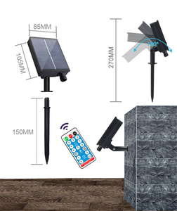 Lampes solaires de patio haut de gamme avec batterie 18650, alimentation d'urgence USB, 8-12 heures d'autonomie, mode nuit à gradation intelligente pour l'éclairage de jardin et de cour - Product Image 4