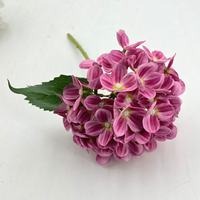 Bunga Hydrangea Buatan Tangan Berkualitas Tinggi dari Guangdong, Bahan PU, Gaya Modern, Pengiriman Cepat untuk Acara Bayi Baru Lahir