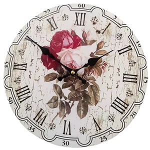 Đồng hồ treo tường im lặng hình hoa Sáng tạo thiết kế bảng mật độ đơn giản cho phòng khách nhà hàng trang trí nhà máy bán hàng trực tiếp - Product Image 5
