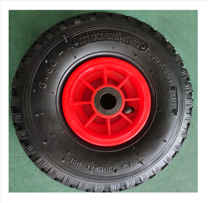 <span class=keywords><strong>Roue</strong></span> pneumatique en caoutchouc 260x85 3.00-4 avec jante en plastique - Product Image 2