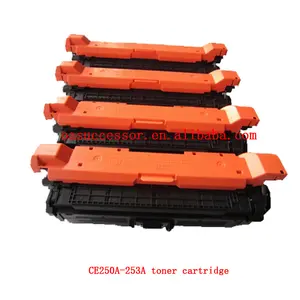 CE250A CE251A CE252A 253A 504A לבן טונר מחסנית, עבור HP LaserJet צבע CP3525/CM3530/LBP7750(CRG-323/723)/LBP5460(GPR29)