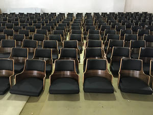 Elegant Design In Hoogte Verstelbare Draaibare Barkruk Multiplex Stijl Ashwood Walnoot Hout En Palissander - Product Image 6