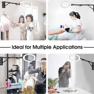 Anneau Lumineux LED 18 Pouces Mural pour Salon de Coiffure Studio Maquillage Photographie TikTok Éclairage Photo - Product Image 4