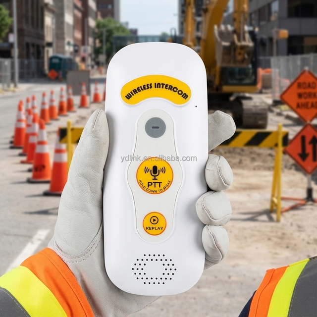 Construction Site Remote Intercom System SLA06-En Long Endurance Wireless Intercom Extension
