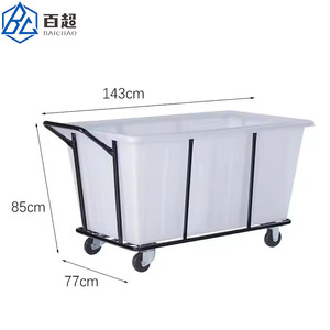 Groothandel Duurzame Industriële Reiniging <span class=keywords><strong>Trolley</strong></span> <span class=keywords><strong>Plastic</strong></span> Waskar Grote Witte Ziekenhuis Waskarren Met Wielen - Product Image 4