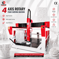 Mesin Ukiran CNC Kayu Busa 4-axis Yudiao 1325 Sculpture Model, Mesin Ukiran CNC, Lebih Banyak Robot dan Pencetakan 3D