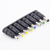 Convertisseur de prises d'alimentation CC universel 8in1 5.5X2.1mm 5521 femelle à 6040 6330 5525 5521 5517 4817 4017 35135 connecteur mâle