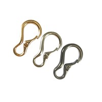 Portachiavi a forma di zucca in metallo, moschettone a forma di arachide, mini anello portachiavi in lega con molla a scatto, fibbia di aggancio, anello a D, accessori fai da te per borse da scuola e attività all'aperto