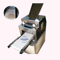Emballage de boulette de croûte de pizza commerciale faisant la ligne de base de pizza de pâte de machine