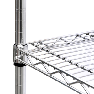 Giá để đồ bằng kim loại 5 tầng NSF có thể điều chỉnh, kệ để đồ nhà bếp, phòng tắm, phòng giặt, tủ đựng đồ, kệ trưng bày bằng lưới - Product Image 6