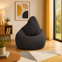 Fauteuil de salon en forme de pouf imperméable