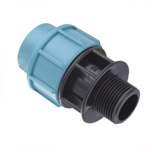 Raccord de compression rapide PP pour système de tuyauterie d'irrigation <span class=keywords><strong>en</strong></span> plastique HDPE de 20 à <span class=keywords><strong>110</strong></span> mm - Product Image 5