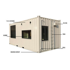 Casa Contenedor de Tamaño Estándar, Diseño Rectangular Industrial para Uso en Talleres, Plantas y Almacenes - Product Image 1