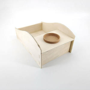 <span class=keywords><strong>Casetta</strong></span> in Legno per Animali Domestici, Rifugio per Criceti e Conigli Nani, per Uso in Soggiorno, Casette e Mobili per Animali - Product Image 3