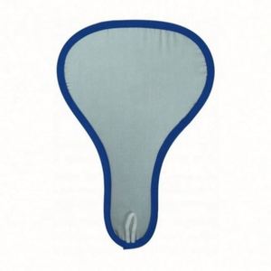 Polyester Foldable Hand Fan <b>Folding</b> Pocket Fan With Customized Logo - Product Image 3