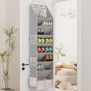 Wholesale Foldable Over the Door <b>Shoe</b> Organizer Hanging Closet <b>Shoe</b> Storage Organizer with Large Deep Pockets - Product Image 3