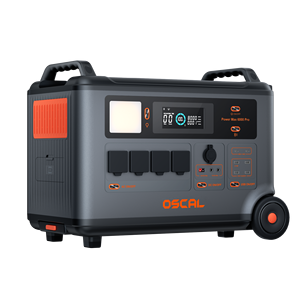 สถานีไฟฟ้าพกพา OSCAL PowerMax 6000 Pro ของ EU กำลังไฟ 6000W ความจุ 3600-57600Wh แบตเตอรี่ LiFePO4 แรงดันไฟฟ้าคู่ 120V/240V พร้อมแอปพลิเคชันควบคุม UPS - Product Image 2