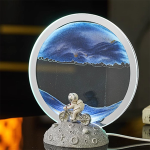 Offre Spéciale mobile <span class=keywords><strong>sable</strong></span> Art rond verre lampe <span class=keywords><strong>de</strong></span> bureau 3D mer profonde paysage <span class=keywords><strong>de</strong></span> <span class=keywords><strong>sable</strong></span> coulant <span class=keywords><strong>sable</strong></span> enfants <span class=keywords><strong>d</strong></span>écor à la maison Led Table lumineuse - Product Image 5