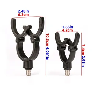 Hirisi 1 pièce Porte-<span class=keywords><strong>canne</strong></span> à pêche réglable Style européen Anti-dérapant Pince de maintien de <span class=keywords><strong>canne</strong></span> Accessoires de pêche AC148 - Product Image 3