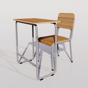 ZOIFUN Muebles Escolares Personalizados para Proyectos en Irak, Conjunto Moderno de Mesa y Silla Escolar de Madera - Product Image 4