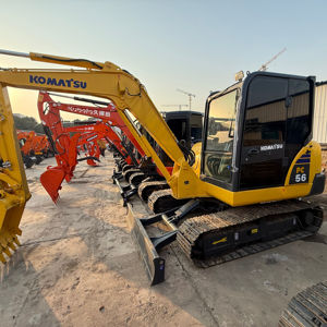 Excavadora Usada KOMATSU PC56 PC70 Mini de 5 y 7 Toneladas, Hidráulica, Oruga, Original de Japón, Buen Estado, Pocas Horas, Precio Económico, en Venta - Product Image 1