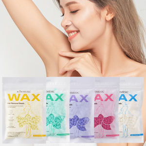 KORMESIC Vente en gros 100g Perles de cire dure douce et apaisante pour l'épilation, aux senteurs Lait, Rose, Lavande, Miel - Product Image 1