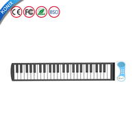Vente en gros clavier portable Oed Midi pour piano, rouleau USB en silicone flexible à 49 touches, rouleaux de piano pour clavier