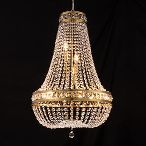 Lámpara Colgante Moderna de Decoración Directa de Fábrica, Araña LED Dorada para Bodas - Product Image 1