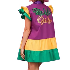 T-Shirt Oversize da <span class=keywords><strong>Donna</strong></span> <span class=keywords><strong>di</strong></span> Alta Qualità con Collo Tondo e Paillettes Scintillanti per Sport, Vendita all'Ingrosso da Fornitore Professionale, Abito con Paillettes - Product Image 3