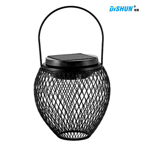 Dishun <b>Solar</b> <b>Lantern</b> Outdoor Garden <b>Light</b> Hanging Led White Warm <b>Light</b> For Patio Balcony Decor - Product Image 5