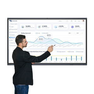 OEM 4K 86 98 100 Inch Android Smart <b>Board</b> Interactive LED LCD Display for Meeting Room Classroom Education Interactive - Product Image 1