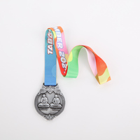 2025 mignon dessin animé concepteur métal Sport médaille à la mode Marathon trophée Plaque élégant Genre Genre Plaque médaille