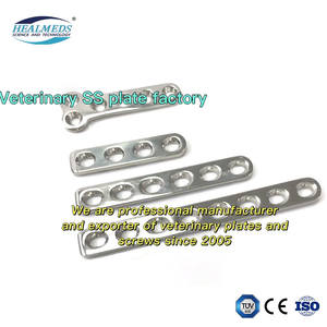 Placas y Tornillos <span class=keywords><strong>de</strong></span> Titanio Miniatura, Placas Ortopédicas Veterinarias para Instrumentos Quirúrgicos Veterinarios, Implantes para Cirugía y Trauma - Product Image 6