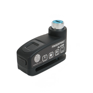 Fingerprint 120DB blocco freno a disco di allarme impermeabile Anti-trapano blocco <span class=keywords><strong>moto</strong></span> <span class=keywords><strong>Smart</strong></span> Lock
