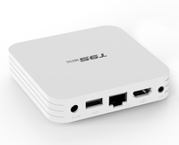 Nouvelle conception, boîte TV Android T95 Mini de couleur blanche, 10.0, 4 Go, 32 Go, Google Chromecast, décodeur Android