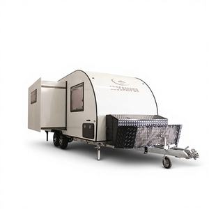 Remolque de Campamento Todoterreno Ligero e Impermeable Manley Modern 2025 de 19 pies, Lámina Galvanizada, Paneles Solares, RV Interior para 4 Personas - Product Image 1