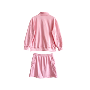Completo Personalizzato Mamma <span class=keywords><strong>e</strong></span> Figlia in <span class=keywords><strong>Felpa</strong></span> Francese Tinta Unita con <span class=keywords><strong>Felpa</strong></span> <span class=keywords><strong>a</strong></span> Maniche Lunghe <span class=keywords><strong>e</strong></span> Pantaloncini Larghi - Product Image 6